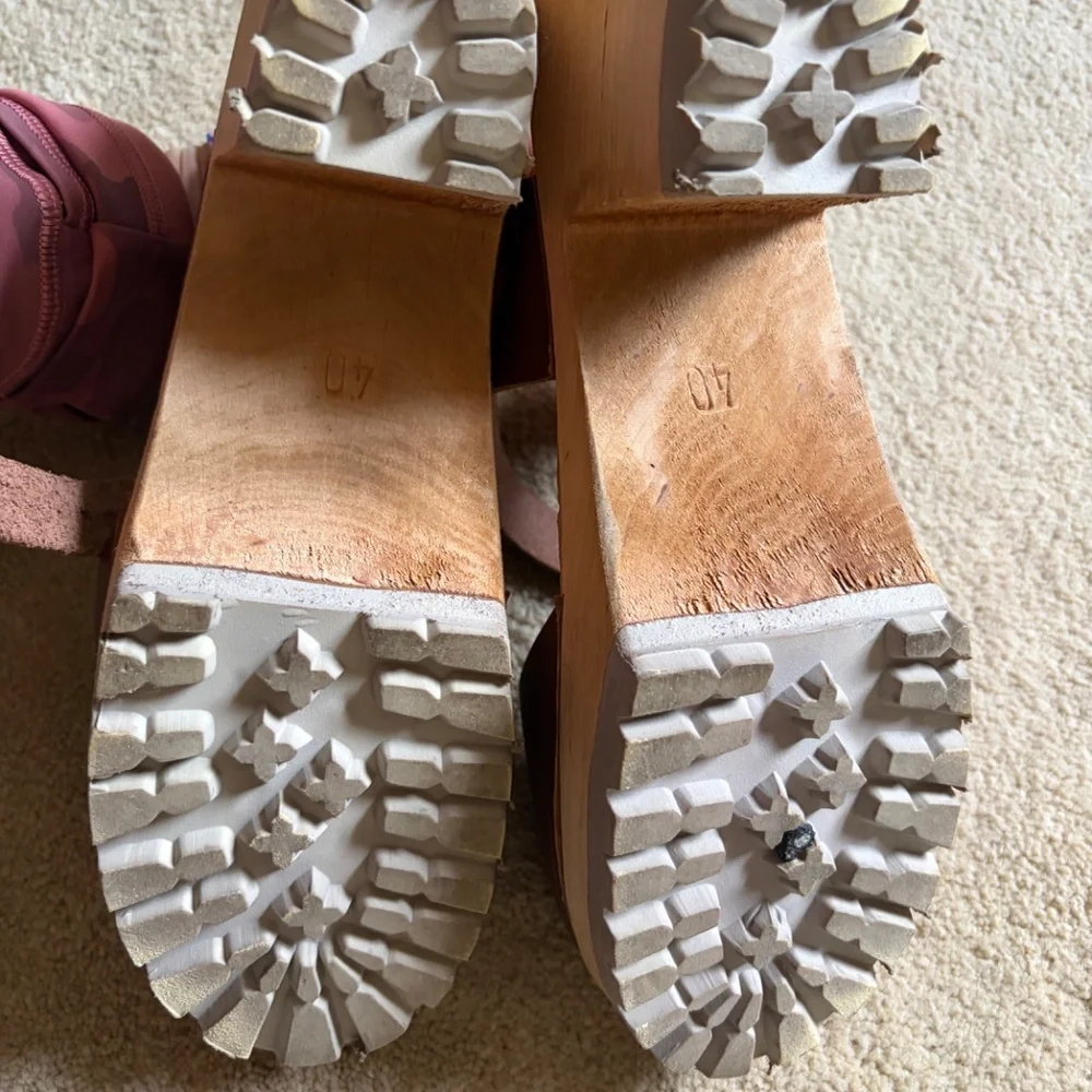 MIA Greta swedish clogs, brown leather, size 40EURO - Picture 2 of 7